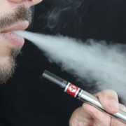 Vaping e-cigarettes